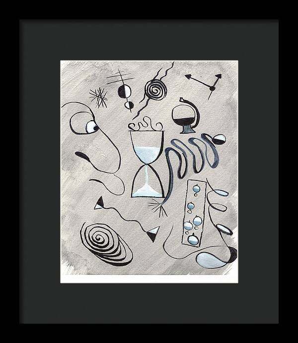 Le Temps Pass - Framed Print