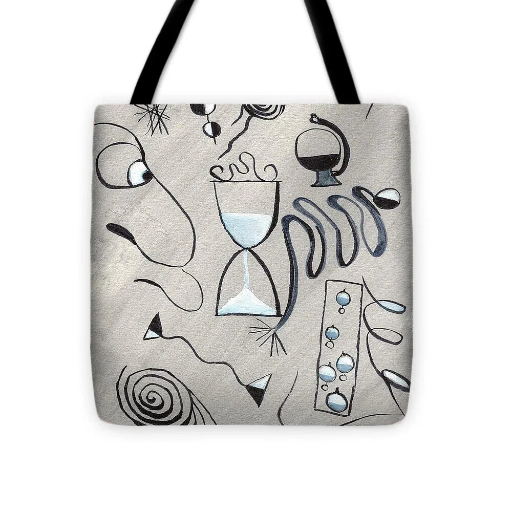 Le Temps Passe - Tote Bag - Laure Leprince - Artiste Peintre