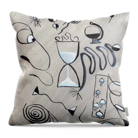Le Temps Pass - Throw Pillow