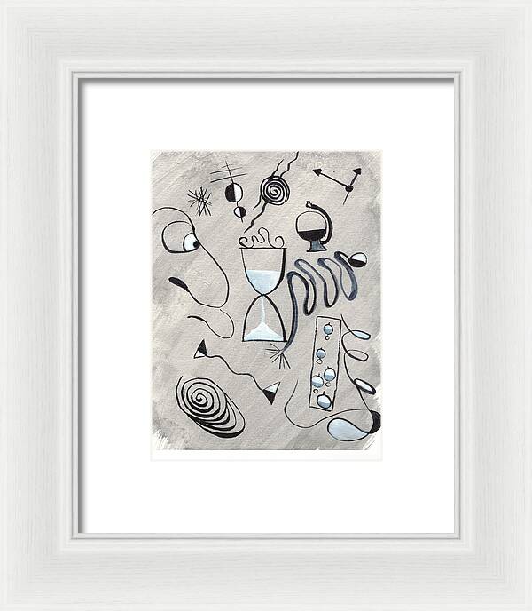 Le Temps Pass - Framed Print