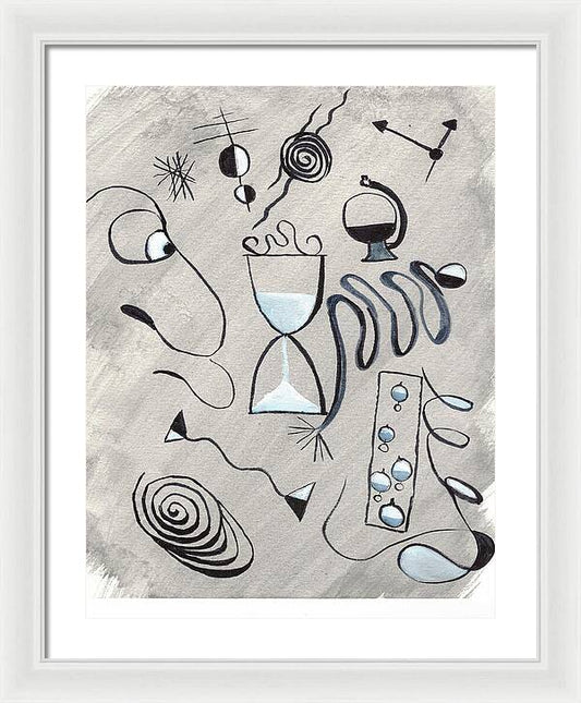 Le Temps Pass - Framed Print