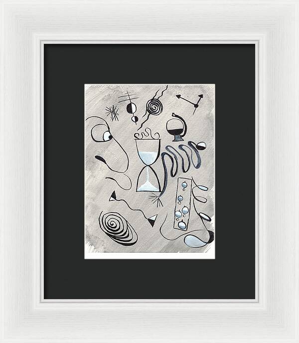 Le Temps Pass - Framed Print