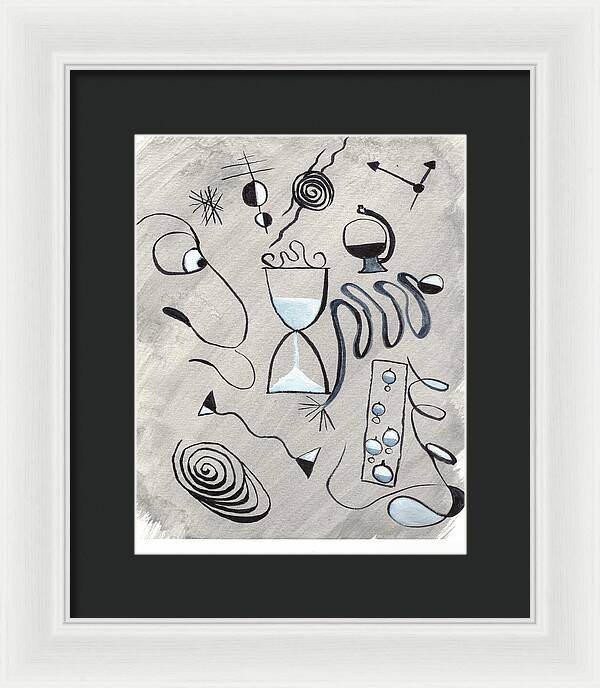 Le Temps Pass - Framed Print