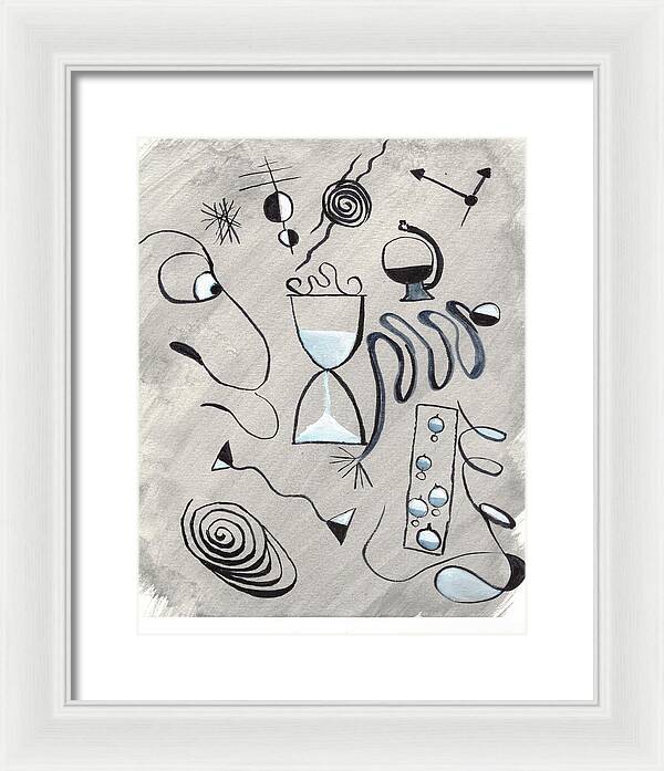Le Temps Pass - Framed Print