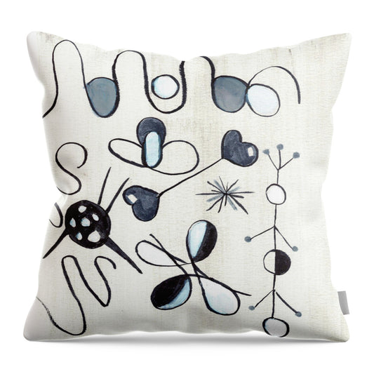 Les Astres - Throw Pillow