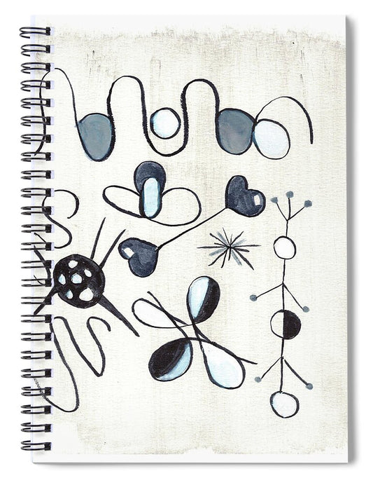 Les Astres - Spiral Notebook