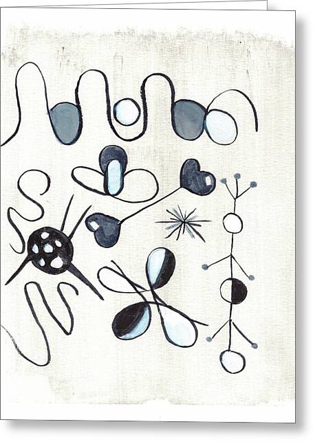 Les Astres - Greeting Card