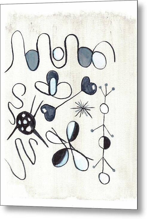 Les Astres - Metal Print