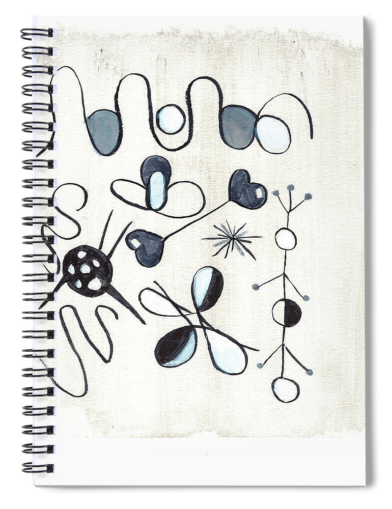 Les Astres - Spiral Notebook