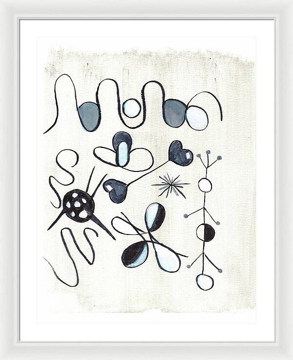 Les Astres - Framed Print