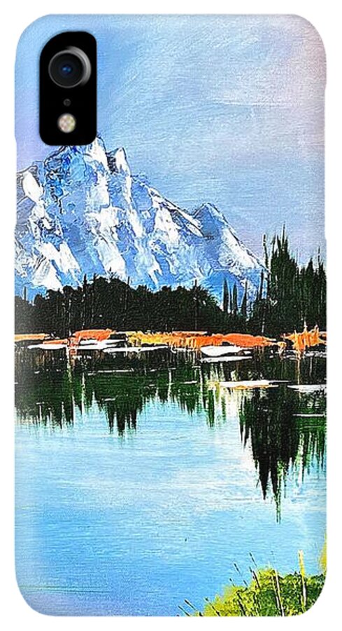 Mountain Lake at Sunset - Phone Case