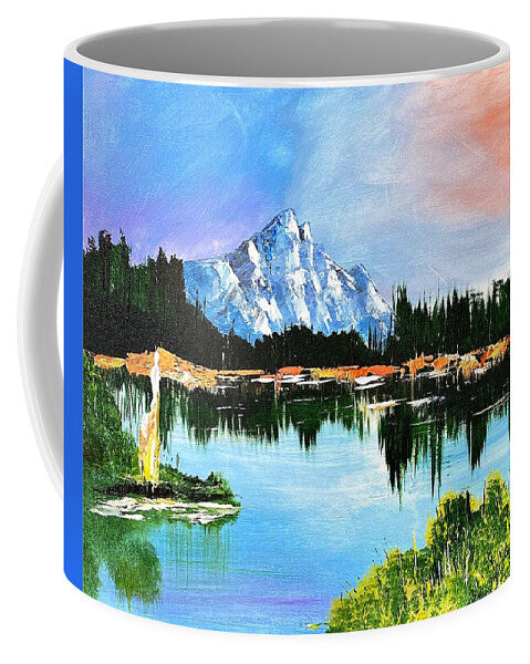 Mountain Lake at Sunset - Mug