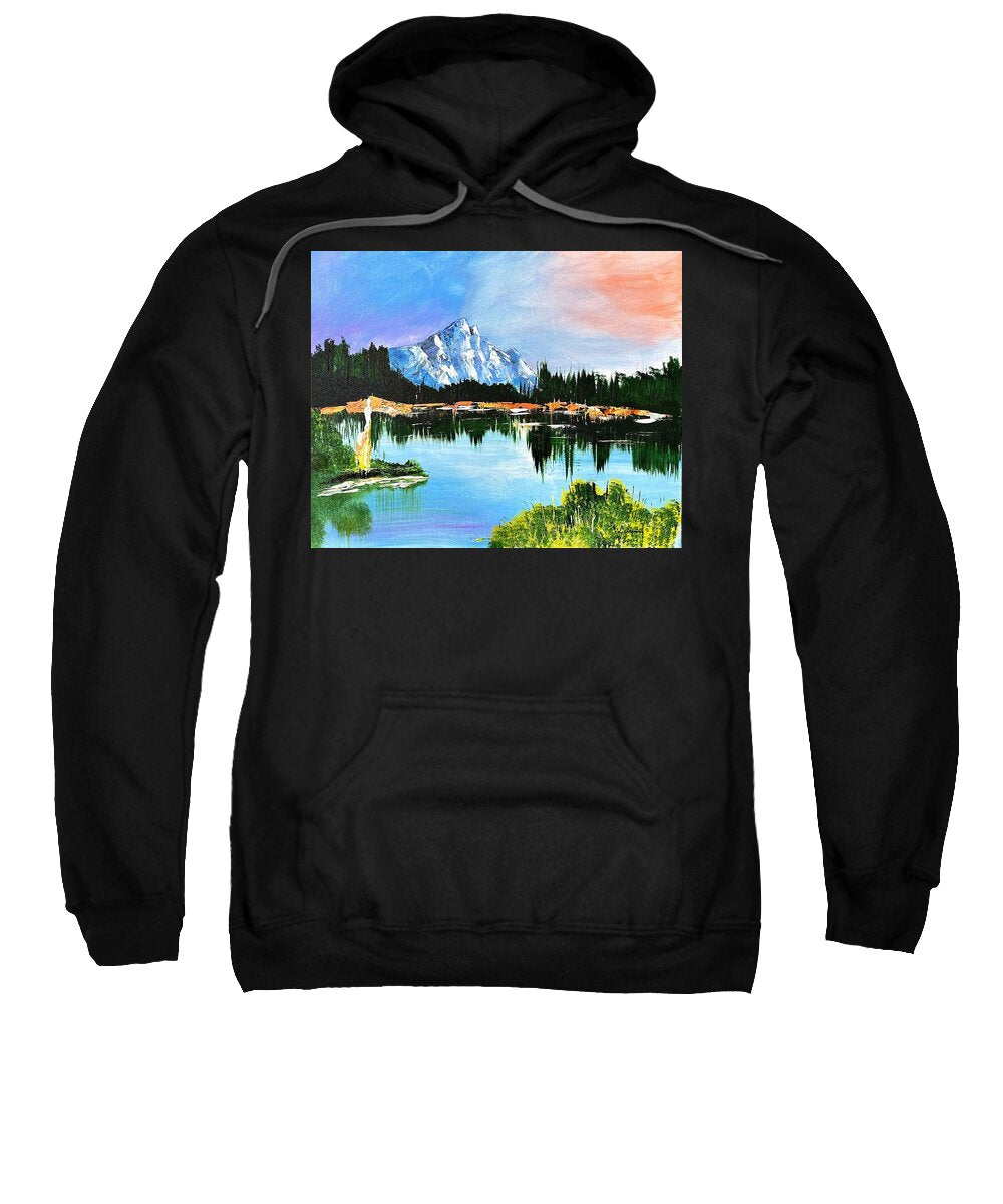 Mountain Lake at Sunset - Sweatshirt