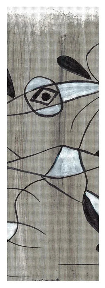 Petite Souris Watercolor Art Yoga Mat – Premium Natural Rubber Artistic Design - Laure Leprince - Artiste Peintre