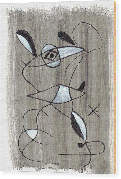 Petite Souris - Wood Print