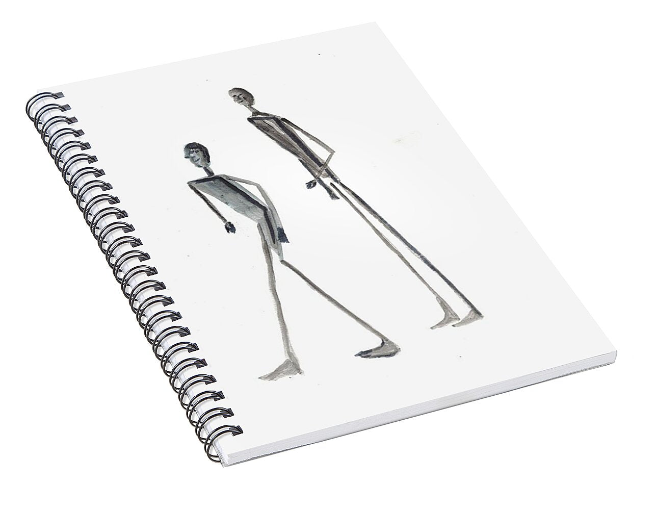 Shadow1 - Spiral Notebook