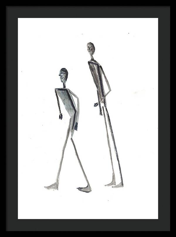 Shadow1 - Framed Print