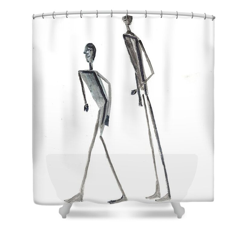 Shadow1 - Shower Curtain