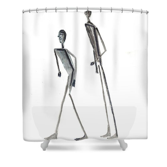 Shadow1 - Shower Curtain
