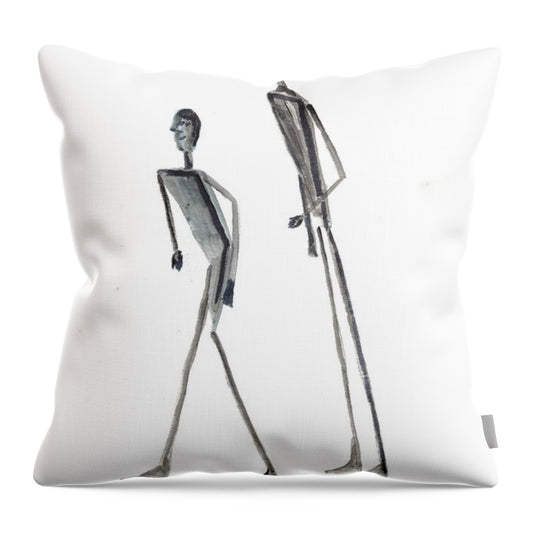 Shadow1 - Throw Pillow