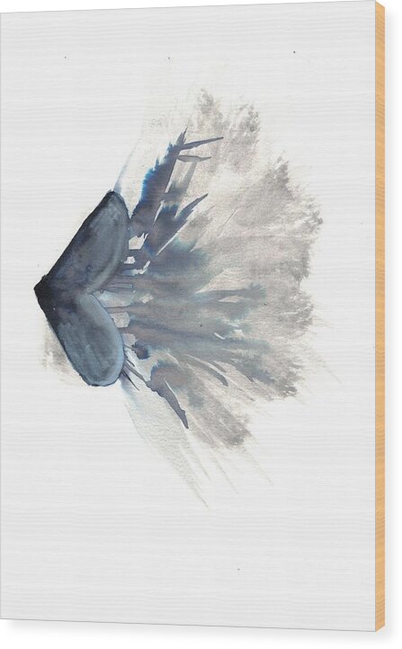 Shadow2 - Wood Print