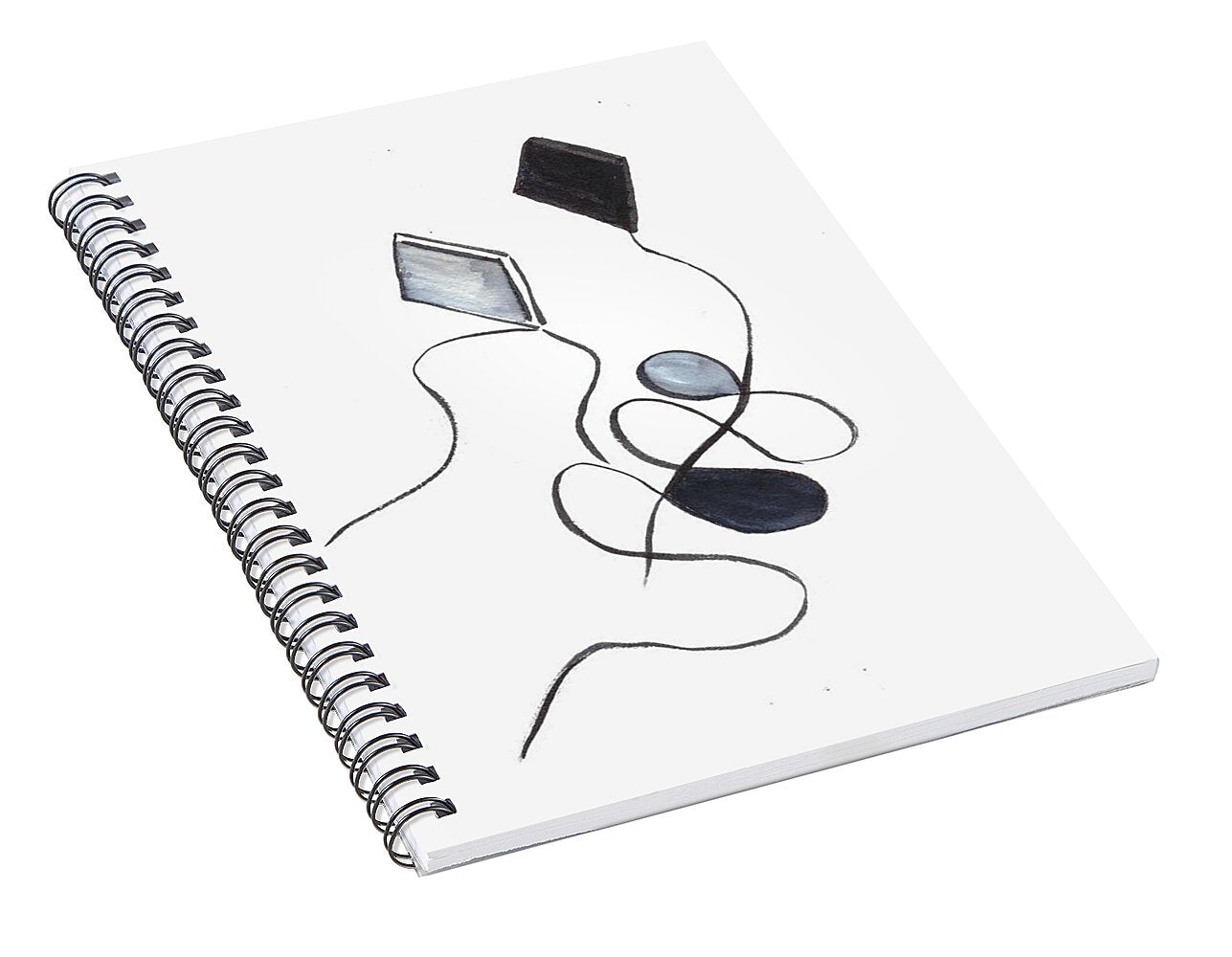 Shadow4 - Spiral Notebook