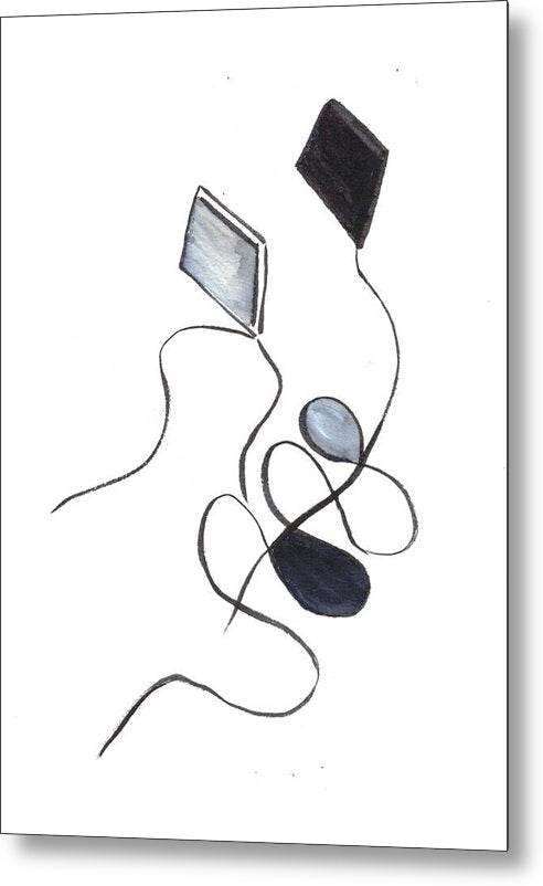Shadow4 - Metal Print