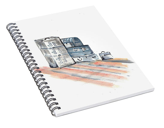 Shadow6 - Spiral Notebook