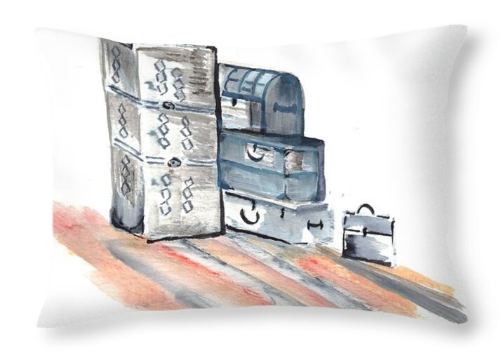 Shadow6 - Throw Pillow