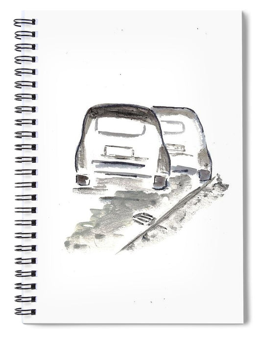 Shadow7 - Spiral Notebook