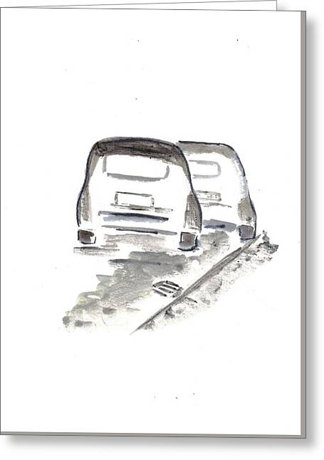 Shadow7 - Greeting Card