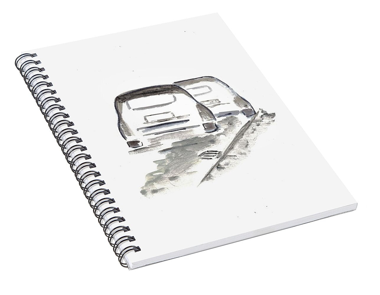 Shadow7 - Spiral Notebook