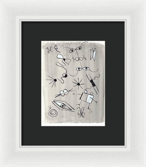 Tete A Tete - Framed Print