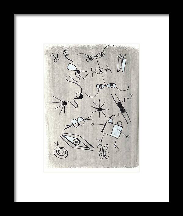 Tete A Tete - Framed Print
