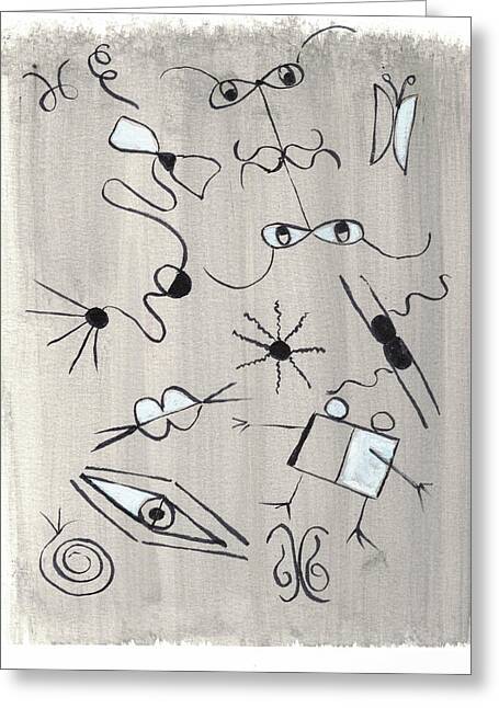 Tete A Tete - Greeting Card