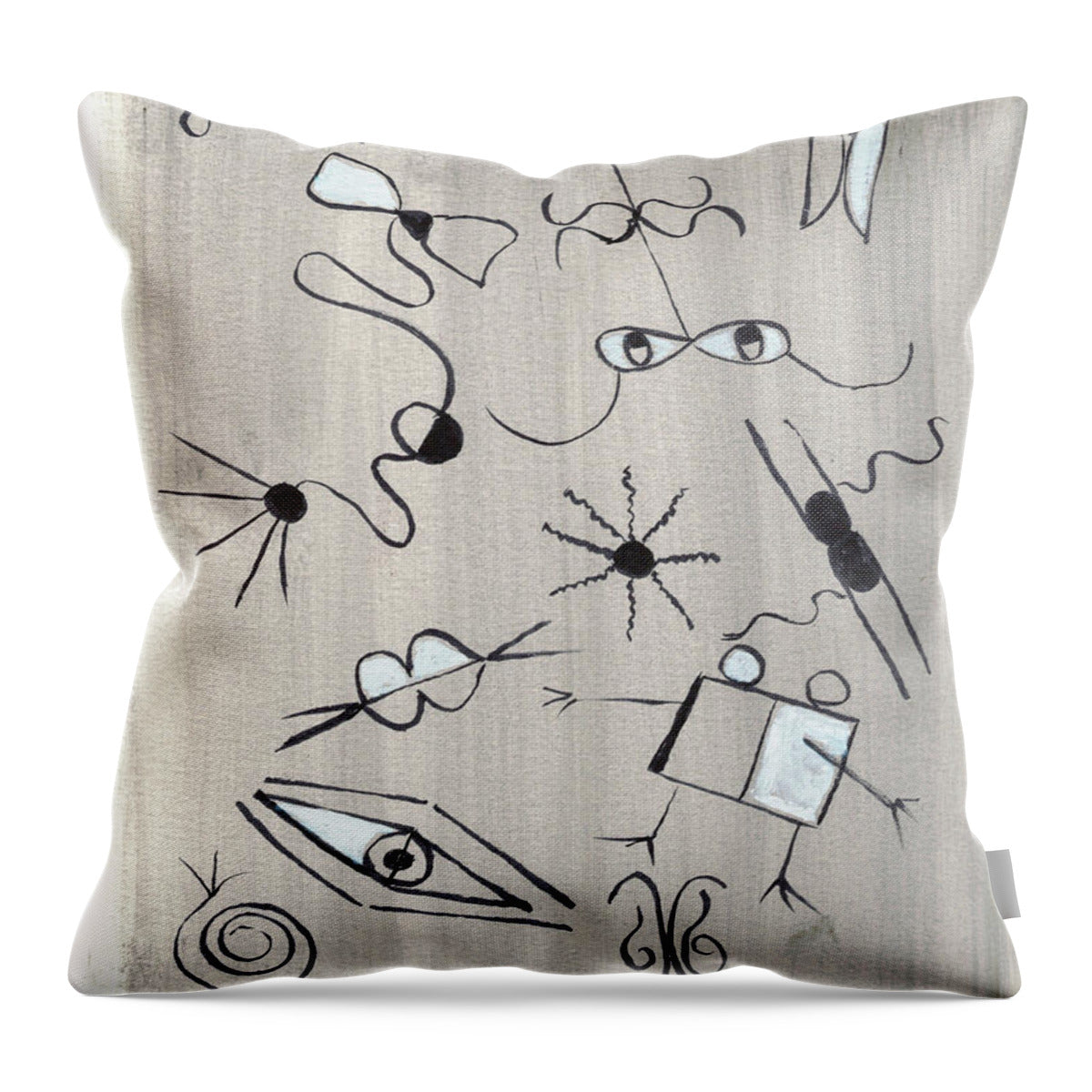 Tete A Tete - Throw Pillow