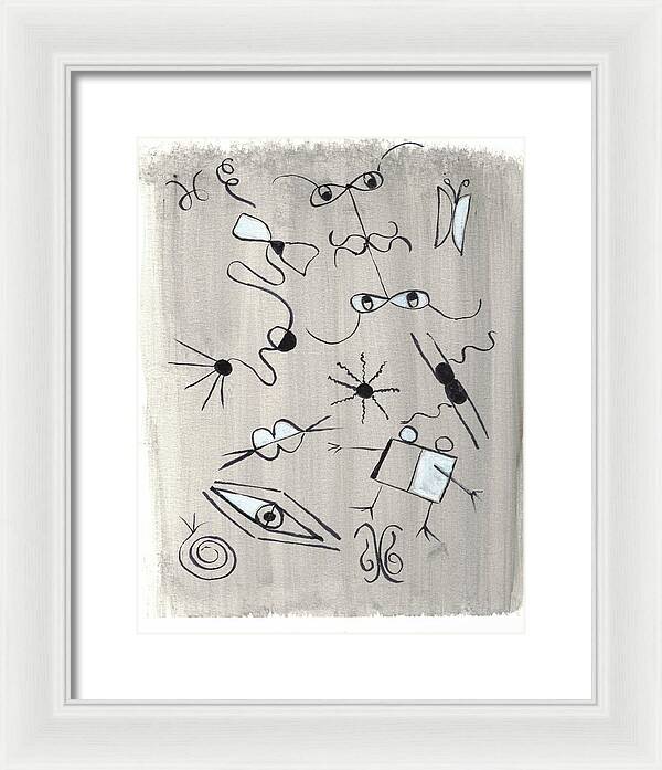 Tete A Tete - Framed Print