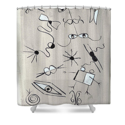 Tete A Tete - Shower Curtain