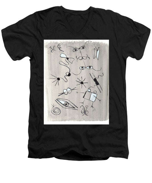 Tete A Tete - Men's V-Neck T-Shirt