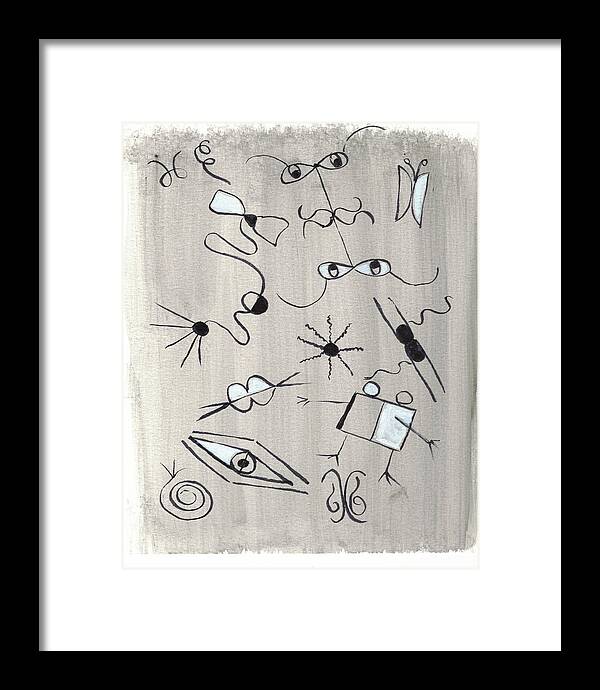 Tete A Tete - Framed Print
