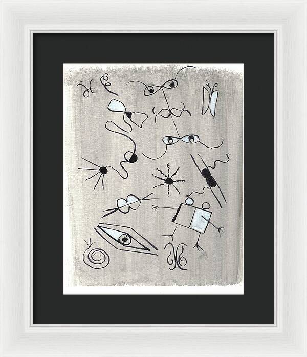Tete A Tete - Framed Print