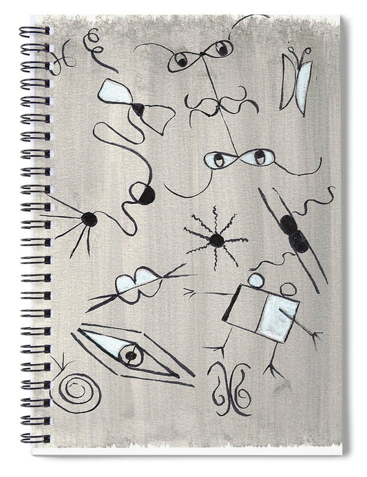 Tete A Tete - Spiral Notebook