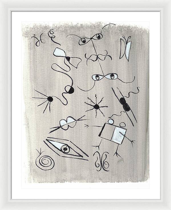 Tete A Tete - Framed Print