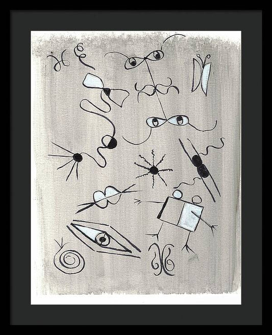 Tete A Tete - Framed Print