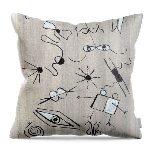 Tete A Tete - Throw Pillow