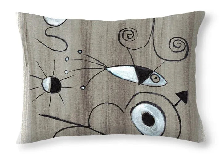 Voyage En Egypte - Throw Pillow - Laure Leprince - Artiste Peintre