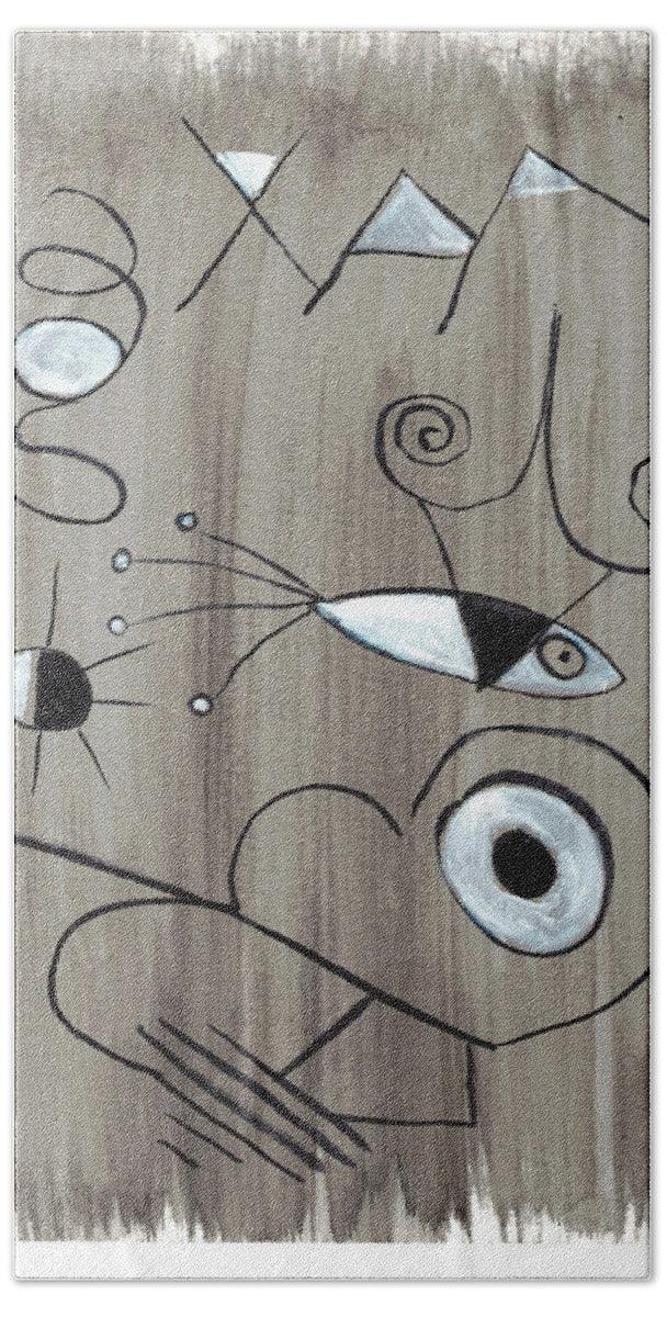 Voyage En Egypte - Beach Towel - Laure Leprince - Artiste Peintre